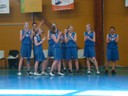 Rosenau - cadettes les filles saluent les supporteurs