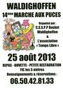 14ème marché aux puces à Waldighoffen le dimanche 25 Aout 2013