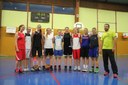Le groupe des seniors féminines du basket-club CSSPP Waldighoffen saison 2014/2015.