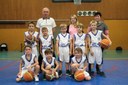 L'équipe des mini-poussins 2 du basket-club CSSPP Waldighoffen saison 2014/2015.