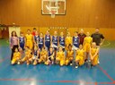 Les benjamines 1 et 2 du basket-club CSSPP Waldighoffen.