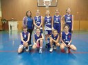 L'équipe des benjamines 1 du basket-club CSSPP Waldighoffen.