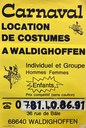 Affiche location de costumes