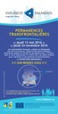 Permanence transfrontalière 2016 - Flyer