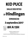 Affiche Kid Puce à Hindlingen - septembre 2017