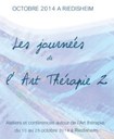 Affiche - Les journées de l'art thérapie 2014 - Riedisheim