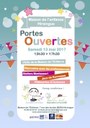 Affiche Portes ouvertes à la maison de l'enfance à Hirsingue 2017
