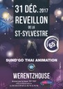 Affiche Réveillon de la Saint Sylvestre 2017-2018 à Werentzhouse