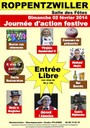 Affiche Roppentzwiller Journée d'action festive le 2 février 2014