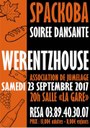 Affiche Spackoba à Werentzhouse septembre 2017
