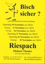 Affiche théâtre Alsacien Riespach 2018