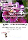 Flyer Soirée Thailandaise - Bien Vivre à Muespach - Septembre 2017