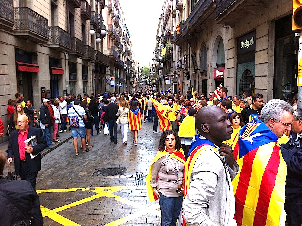 11 septembre 2013 à Barcelone