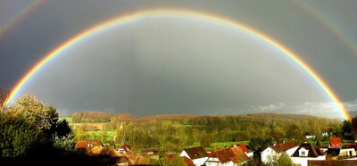 Arc en ciel panoramique Sundgau