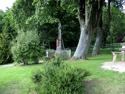 Calvaire au Sonnenglanz, rue du Vignoble