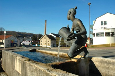 Le rond-point de Waldighoffen
