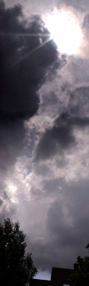 Ciel orageux à Waldighoffen