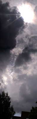 Ciel orageux à Waldighoffen