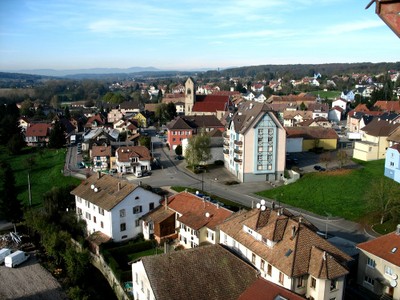 Rue de la Poste et rue du Chateau