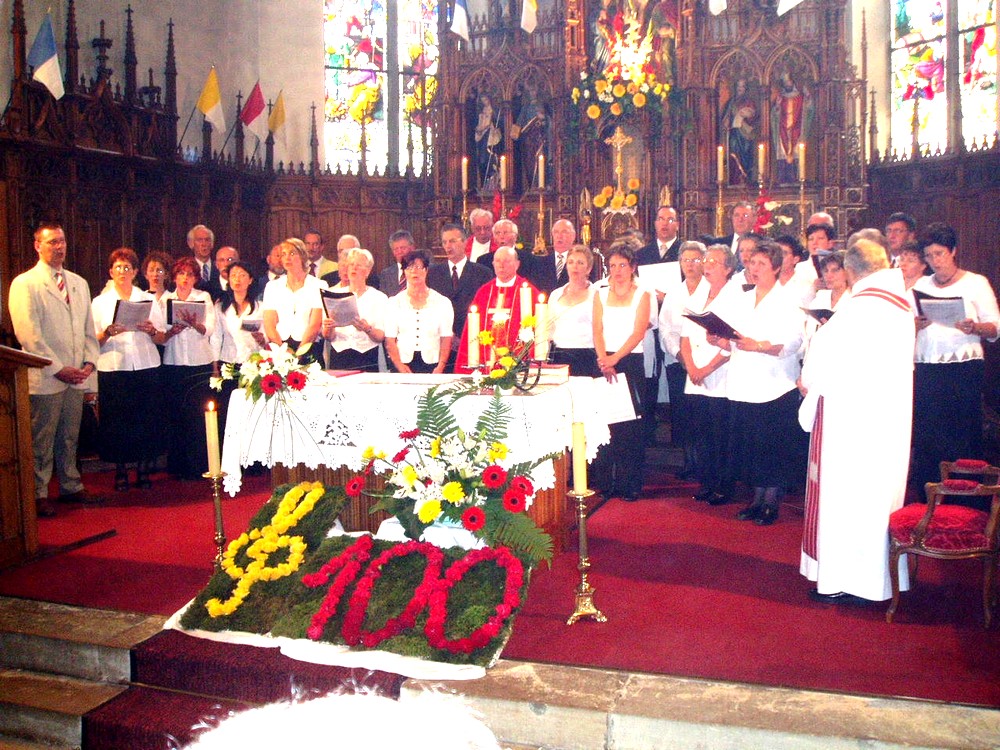 Les 100 ans de la Chorale de Waldighoffen