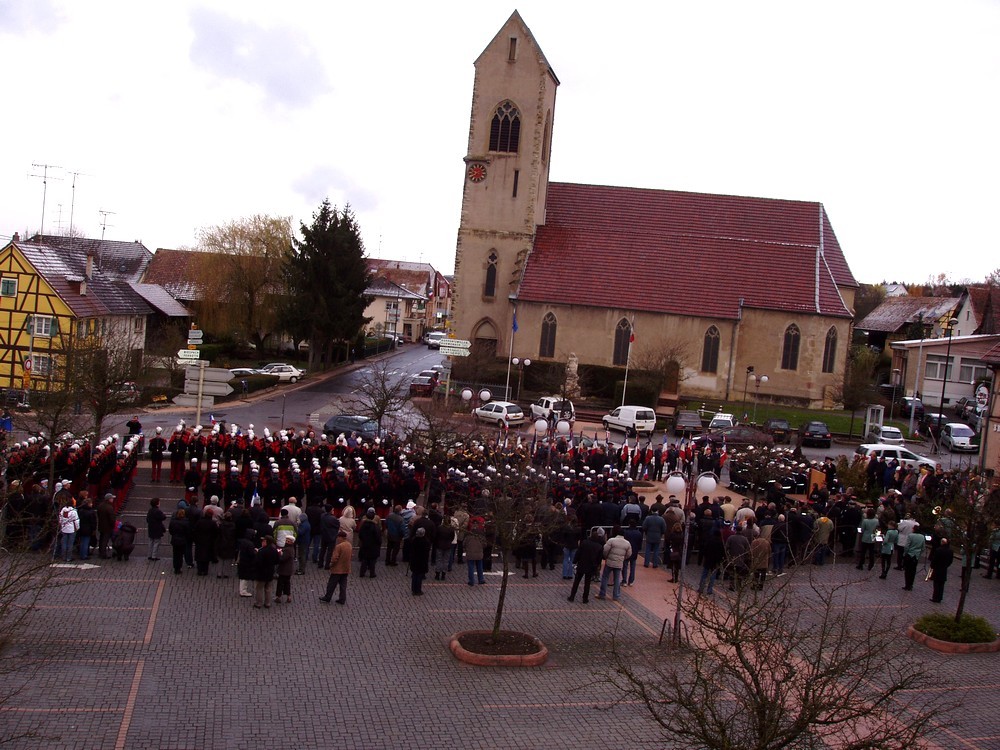 Le 22 novembre 2008, la 194e promotion de St Cyr à Waldighoffen