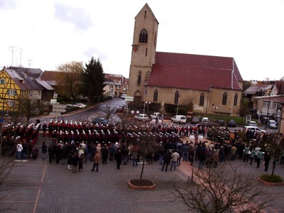 Le 22 novembre 2008, la 194e promotion de St Cyr à Waldighoffen
