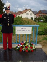 Inauguration du pont Jean de Loisy