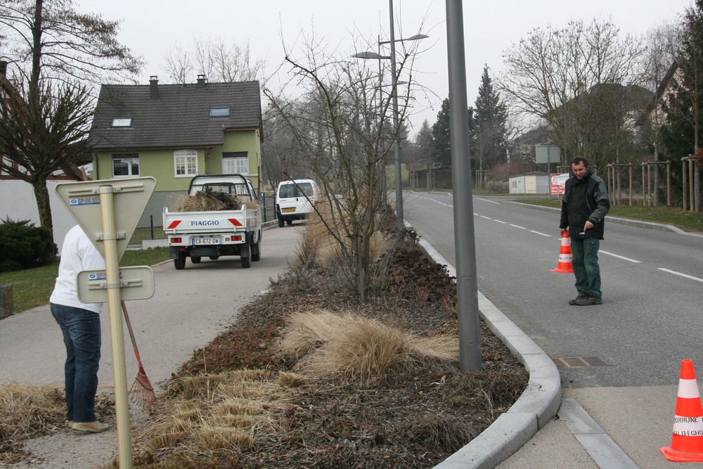 Fin de la taille rue du 19 Novembre