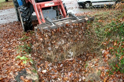 La mâchoire du tracteur remplie, Waldighoffen 2010