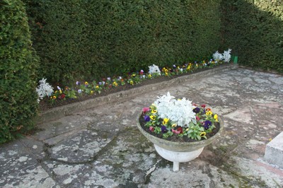 Plantations au monument aux morts