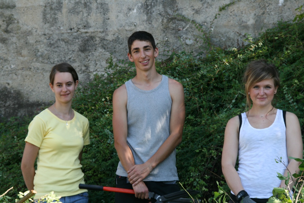 Stéphanie, Antoine et Pauline, été 211